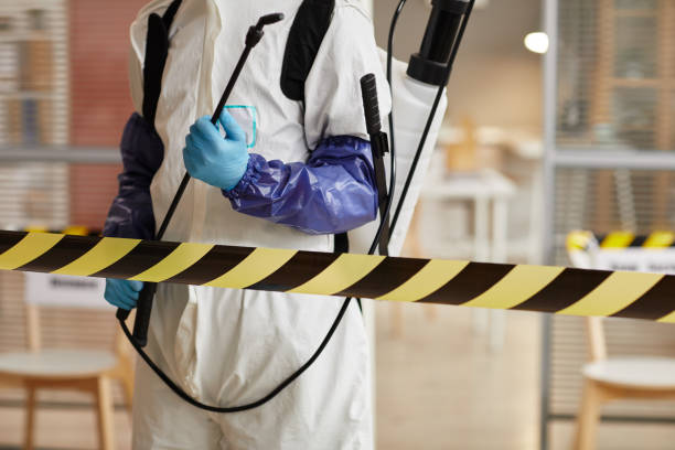 Professional Crime Scene Cleanup technician working in Montville, NJ